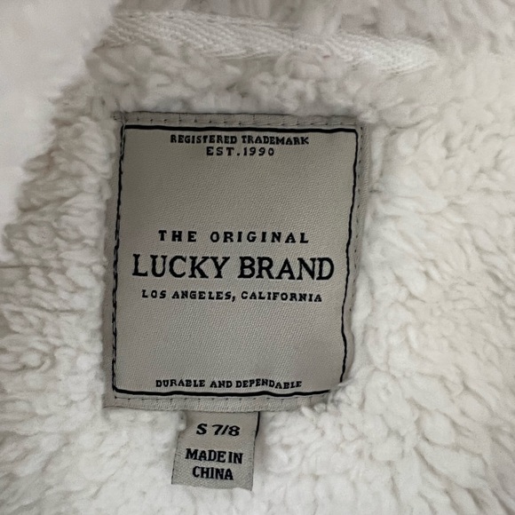 Lucky Brand Girls Zipper Sweater - Picture 6 of 8